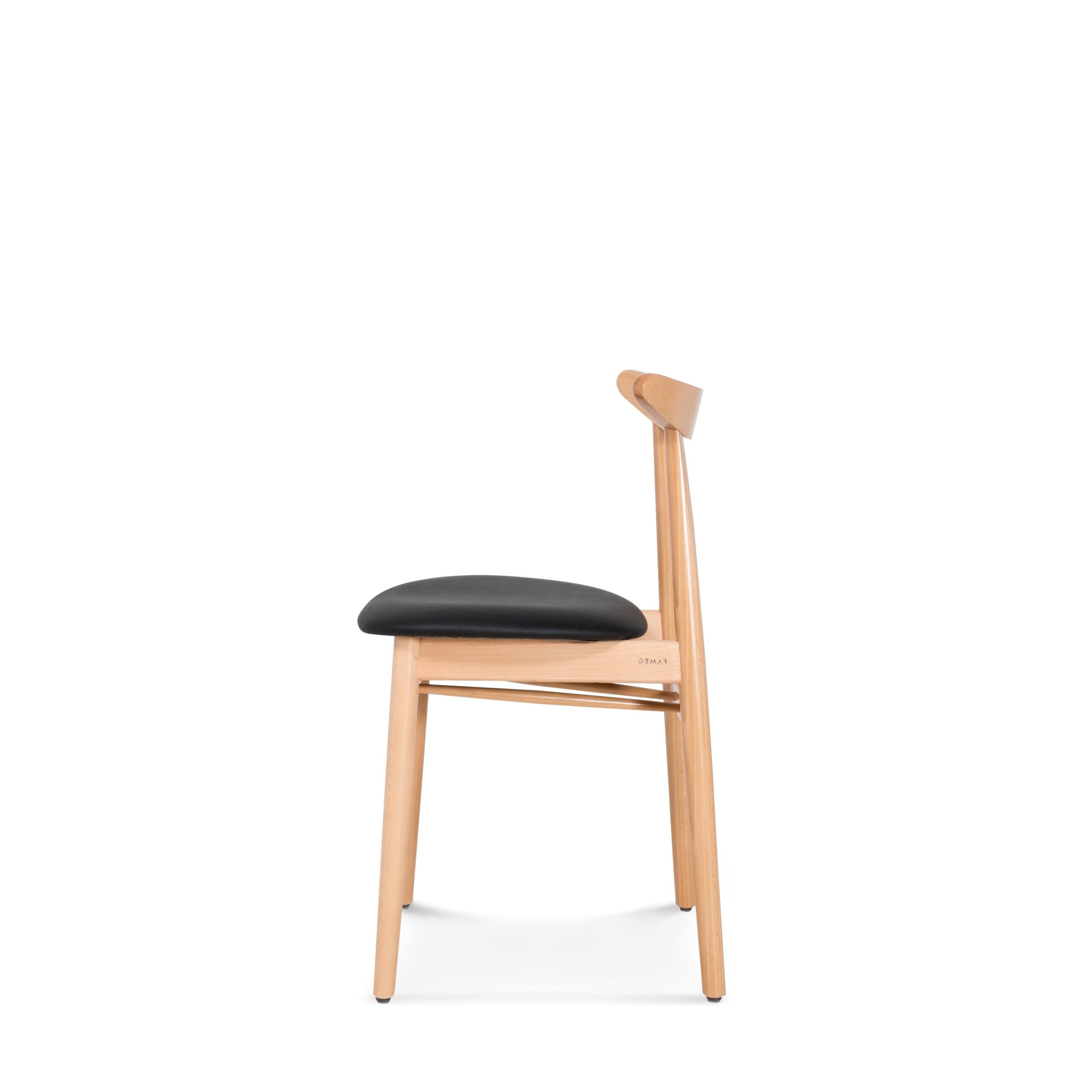 Fameg Designer Gastro Stuhl | Finn | Polster-Sitz – Bild 7
