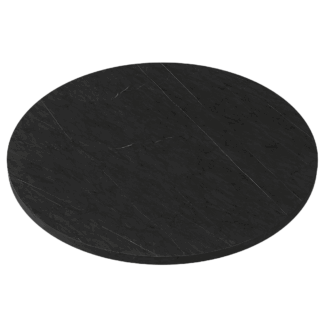 Marmor Dunkel Rund