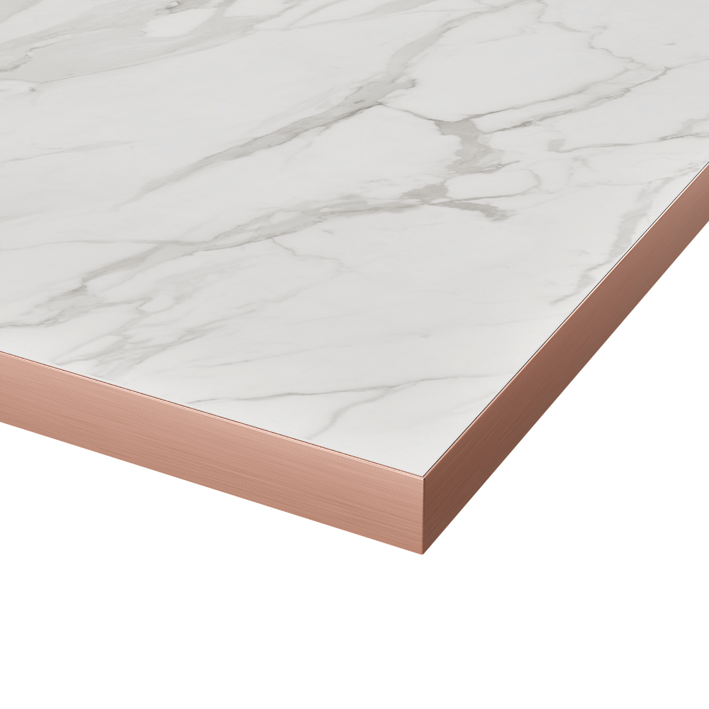 Rosé Tisch Marmor Weiß Tischplatte Nahaufnahme.png