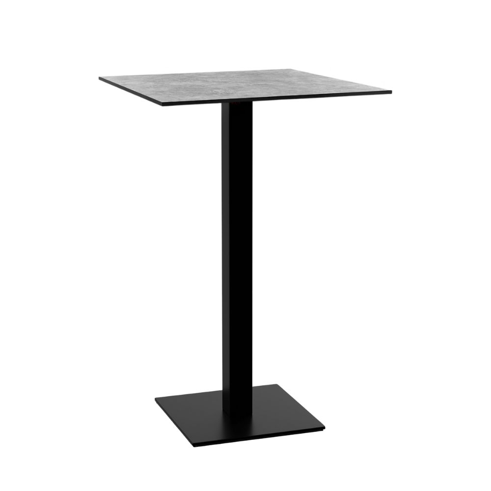 Stehtisch Beton Grau Gusseisen
