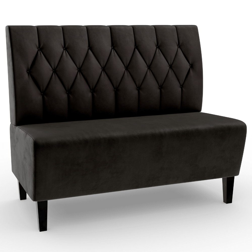 Paris Samtstoff Diamant schwarz
