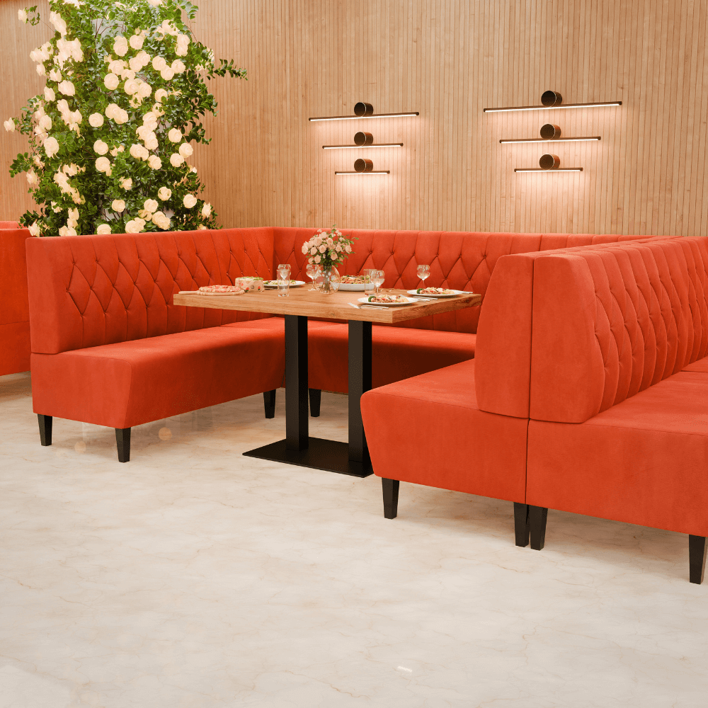 Paris Samtstoff Diamant Referenz 1 orange