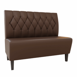 Paris Kunstleder Diamant braun