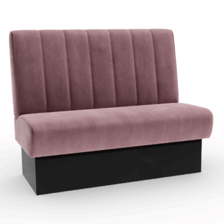 Classic Bank Vertikal Samtstoff Rosa.png
